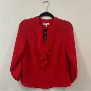 Monteau Red Blouse